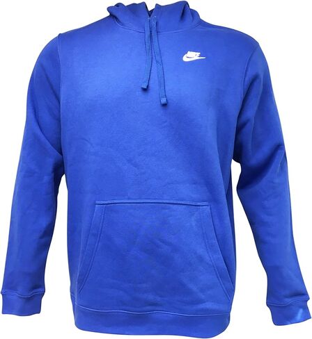كنزة صوفية بغطاء رأس من الصوف للرجال من Nike مع Kangaroo Hest Futura Li Game Royal (كبير) in Saudi Arabia