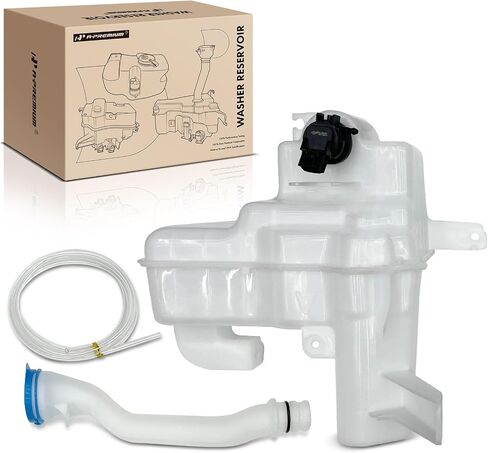 A-Premium Windshield Washer Reservoir Compatible with Select Honda Models - Civic 2012 2013 2014 2015, with (Cap/Washer Pump/Hose/Filler Neck/Bracket) - Replace# 76841TR3A01 in Saudi Arabia
