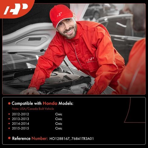 A-Premium Windshield Washer Reservoir Compatible with Select Honda Models - Civic 2012 2013 2014 2015, with (Cap/Washer Pump/Hose/Filler Neck/Bracket) - Replace# 76841TR3A01 in Saudi Arabia
