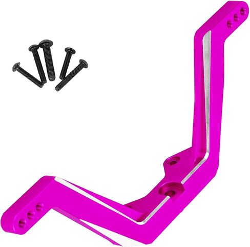 Aluminum Front Shock Vertical Relocator Upgrades Part for 1/10 Drag Slash 1967/Chevrolet C10/Slash 2wd lcg,RC Front Shock Vertical Relocator Hops up,Pink in Kuwait