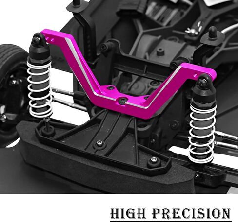 Aluminum Front Shock Vertical Relocator Upgrades Part for 1/10 Drag Slash 1967/Chevrolet C10/Slash 2wd lcg,RC Front Shock Vertical Relocator Hops up,Pink in Kuwait