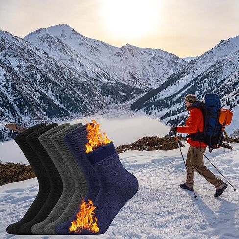 12 Pairs Thin Merino Wool Dress Socks Lightweight Merino Wool Trouser Socks Winter Warm Thin Wool Socks for Men Women in Saudi Arabia