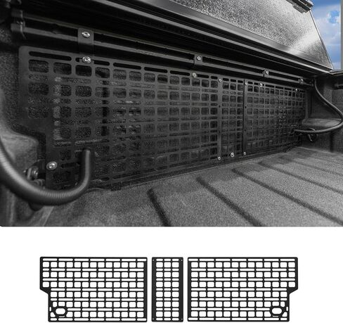 لوحة مولي للسرير الأمامي متوافقة مع 2019-2024 Jeep Gladiator JT Truck Bed Panel الخلفية رف تخزين البضائع 2023 ملحقات المصارع in Kuwait