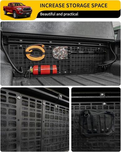 لوحة مولي للسرير الأمامي متوافقة مع 2019-2024 Jeep Gladiator JT Truck Bed Panel الخلفية رف تخزين البضائع 2023 ملحقات المصارع in Kuwait