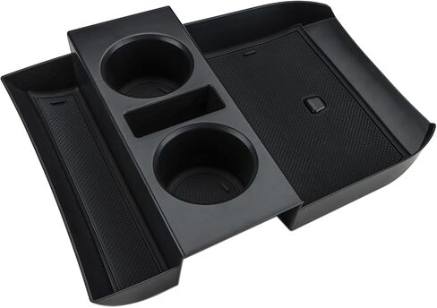 منظم وحدة التحكم المركزية MARCHFA متوافق مع 2023 2024 2025 Hyundai Palisade Accessories وحدة تخزين صينية سفلية للتخزين من أجل Palisade 2023 2024 مع حصائر مضادة للانزلاق وحاملي أكواب in Kuwait