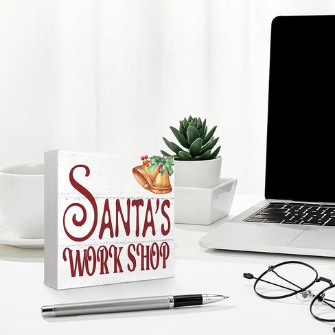 Mtrgdn Merry Christmas Sign، علامة عيد الميلاد الوردية، زينة شجرة عيد الميلاد الوردية، لوحة خشبية لشجرة عيد الميلاد، علامات عيد الميلاد للديكور المنزلي، علامة عيد ميلاد سعيد للطاولة in Kuwait