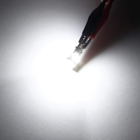 PHINLION 500 لومن 194 لمبة LED 6000K أبيض Canbus إسفين 168 2825 W5W T10 15-SMD 4014 شرائح LED مصابيح بديلة لباب السيارة وخريطة قبة أضواء لوحة الترخيص، حزمة من 4 in Kuwait