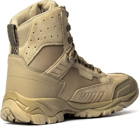CQR Men's Military Tactical Boots, Lightweight 6 Inches Combat Boots, Durable EDC Outdoor Work Boots in Kuwait
