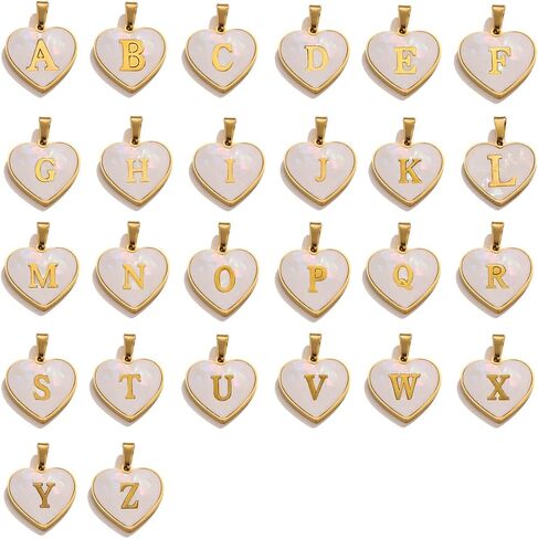 MYAROMA FINDINGS 26pcs Alphabet Letter Charms in Saudi Arabia