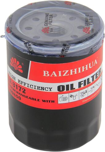 2-PACK BAIZHIHUA LF-3172 فلتر ناقل الحركة (10 ميكرون) استبدال فلتر زيت مجموعة المحرك 100850 يناسب الجندب 718K-720K-725K، 618، 718، 720 Onan، 721-718D، 721-725، 721D جزازة سلسلة الجوزاء in Kuwait