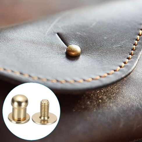 PATIKIL 9x8x6mm Spikes for Clothes, 30 Set Metal Button Spikes with Punch & Screwdriver Screw Kit Flat Head Rivets Screw DIY Leather Barrel Studs Hardware Trim Craft, Silver in Saudi Arabia
