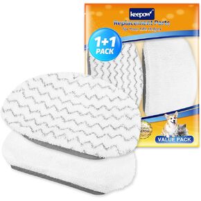 KEEPOW Steam Mop Replacement Pads for Bissell Powerfresh Steam Mop 1940 1544 1440 Series, Model 1544A, 2075A, 1806, 5938, 1940W, 19404, 1940A (6 Pack) in Kuwait