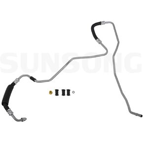 Sunsong 3403744 Power Steering Return Line Hose Assembly