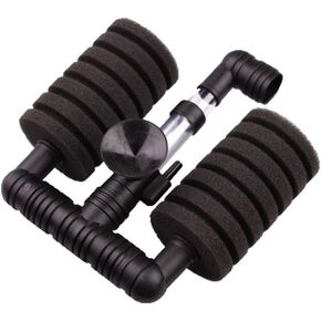 XY-2831 Air Pump Sponge Filter for Aquarium, Tank Size 10-Gallon (1-Pack)