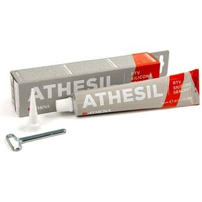 حشية سائلة من السيليكون من Athena Parts Athesil RTV سعة 80 مل، رمادي (M813002000001)