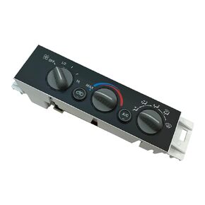 A/C Heater Control Panel w/o Rear Window Defogger | Fit for Cadillac Escalade, Chevy GMC C1500 C2500 C3500 C3500 K1500 K2500 K3500 Suburban Silverado 1500 Tahoe Yukon | OE#: 9378815, 15-72548, 599-007