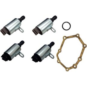 SINS - Pilot Ridgeline MDX Saturn Vue 3.5L V6 Transmission Shift Solenoid Kit(4pcs/set) with Gasket and O-Ring 28400-RDK-003 28500-RDK-003 24228293 24228294