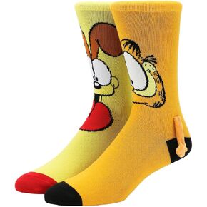Bioworld Garfield & Odie Women's Crew Socks