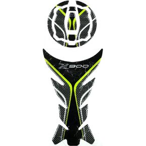 Gas Tank Fuel Cap Gel Decal Protector Pad Compatible with Kawasaki Z900