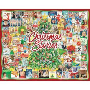White Mountain Christmas Stories Christmas Puzzles 1000 Pieces Jigsaw Puzzle for Adults, Children, and Grandparents