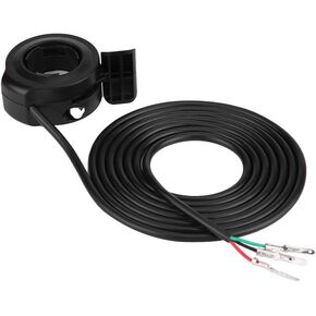 Aramox Thumb Throttle Assembly, 22mm 7/8inch Universal Thumb Throttle Speed Control Assembly for E-Bike Electric Bike Scooters