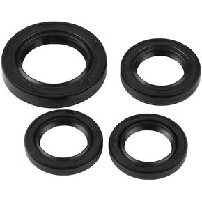 42395076 Crankshaft Oil Seal, 4 Pcs Engine Crankshaft Gear Crank Case Oil Seal for GY6 125cc 150cc 152 QMI 157QMJ