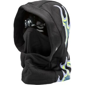 Volcom Boys' Polar Fleece Over Helmet Snowboard Hood Facecover