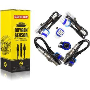 4x Oxygen O2 Sensor for 2005 2006 2007 GMC Savana 3500 4.8L/6.0L Upstream + Downstream