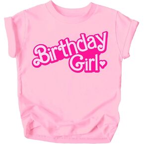 Olive Loves Apple Birthday Girl Doll Themed Outfit for Birthday Party Shirt