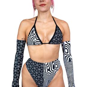 Freedom Rave Wear - Bikini Tops: Secure, Eye-Catching Festival Fit