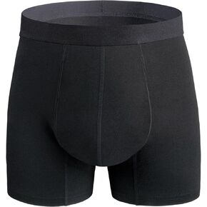 Incontinence Underwear for Men, Leak Proof Mens Washable Incontinence Underwear 1 Pack(Black, M)