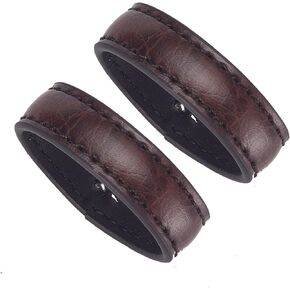 2/4 Pack Leather Belt Loop Keepers for 1.38" (35mm) Wide Men's Belts