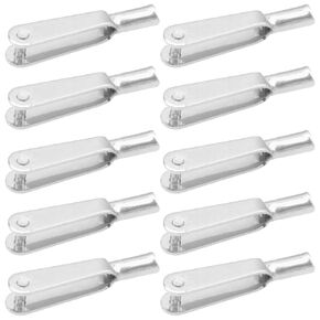 10PCS Vgoohobby M2 Quick Link Steel Clevis Clips for RC Micro Drone Aircraft Airplane Helicopters RC Boat Parts (M2)