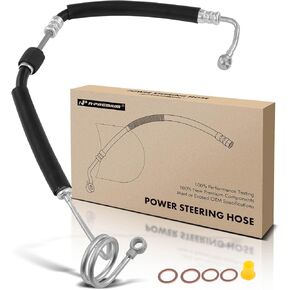 A-Premium Power Steering Hose Pressure Hose Line Assembly Compatible with Audi A6 Quattro 2000-2004 S6 2002-2003 4.2L Pump To Gear/Rack Pinion