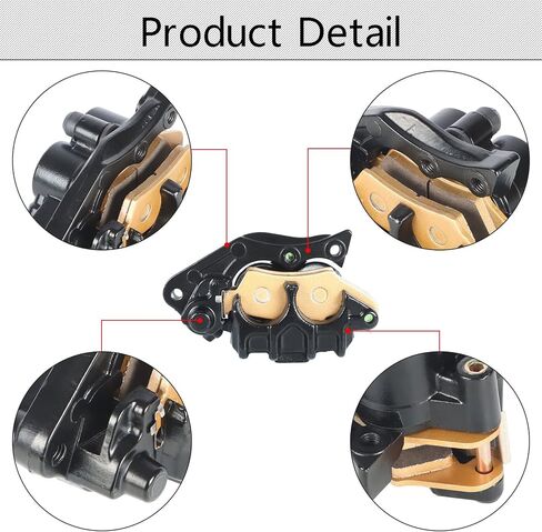Front Brake Caliper Replacement for Yamaha YZ 125 250 250F 400 426F 450F with Pads in Saudi Arabia