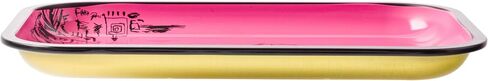 Silver Buffalo Mean Girls Burn Book 11.3" x 7.4" Pink Tin Tray in Saudi Arabia