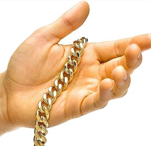 Mens Bracelets Cuban Link Friendship Bracelet Sturdy Chain Gifts for Christmas Father's Day Anniversary Graduation .(BC) in Saudi Arabia