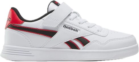 Reebok Boy's Court Advance Elastic Lace & Top Strap Sneaker in Saudi Arabia
