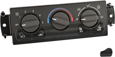 Climate Control Module A/C Heater Panel Fit for Chevrolet Silverado 1500 2500 3500 Suburban Avalanche Tahoe ; for GMC Sierra Yukon 1999 2000 2001 2002 Replace# ‎15054697 15054698 15753263 in Saudi Arabia