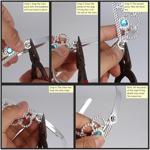 Princess Dress up Princess Wands Tiaras and Crowns for Little Girls Princess Party Supplies Tiara Wand set Pink in Kuwait