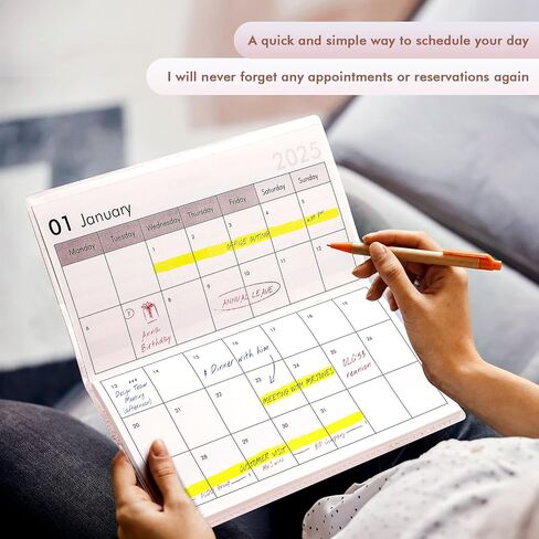 Pocket Calendar 2025-2026,Small Pocket Planner 2025-2026 for Purse3.5x6.5In, 24 Month Organizer from Jan 2025 -December 2026 (Bulterfly) in Saudi Arabia