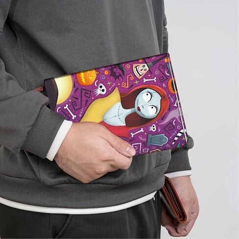 Jack and Sally Gifts Leather Notebook Always Remember You’re Braver Than You Believe Leather Notebook Inspirational Gifts for Women Girls Halloween Christmas Gifts for Son Daughter Friends (A7 4.3X3.2INCH jack) in Saudi Arabia
