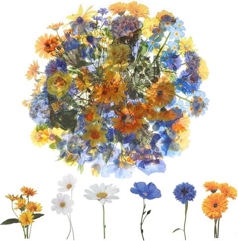 120 قطعة من ملصقات الزهور لسكرابوكينغ، مجموعة ملصقات زهور شفافة لمستلزمات سجل القصاصات، والحرف اليدوية، والبطاقات، والكمبيوتر المحمول، (60 نمطًا) (موضوع أرجواني) in Kuwait