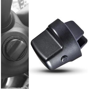 1 PC Car Ignition Knob Switch, Ignition Key Repair Replacement Knob Push-Turn Switch Insert Kit, OEM Part Number D461-66-141A-02 Retrofit Accessories, Compatible with 2007-2015 Mazda (Black)