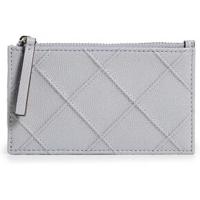 Tory Burch Women's Fleming Soft Caviar Zip Card Case