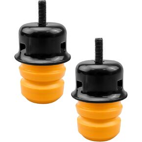 2Pcs TJ Bump Stops with Cups Fit for Jeep Grand Cherokee ZJ 1993-1998 Fit for Jeep Wrangler TJ 1997-2006, Suspension Jounce Bumpers with Brackets Replace 52087636AB 52087636AC 52087992