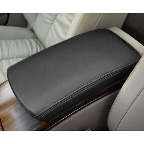 DEYTOP Center Console Cover for Nissan Altima 2008-2012 Car Armrest Cover for Nissan Altima 2008 2009 2012 Accessories Anti-Scratch Leather Armrest Protector (Beige)