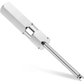 Tire Valve Stem Puller Rod Tool, Valve Core Removal Tool Valve Valve Stem Removal for Single Head Tire Valve Core Remover Installer Tool (4 Inch Length)