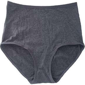 Cotton High-Waist Panty Full Coverage Briefs,3 pack