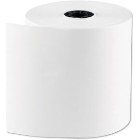 NCCO Register Rolls - POS Kitchen Paper – 1 Ply White Bond – 3" x 165’ – (1 Case of 30 Rolls) – Item 1300SP